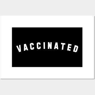 VACCINATED - spirit jersey style Posters and Art